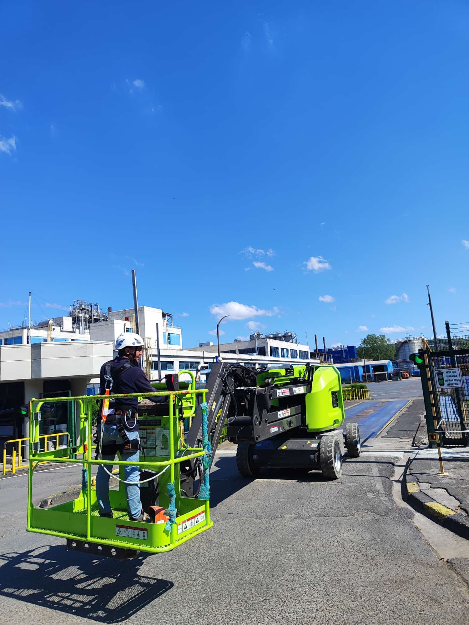Eskişehir Havacılık ve Savunma Sanayi Platform Kiralama saha detayı